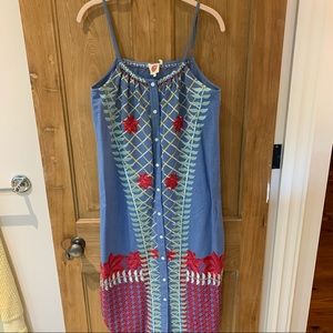 Vintage Anthro Jean dress